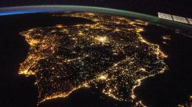 La noche del gran apagón, vista por la NASA