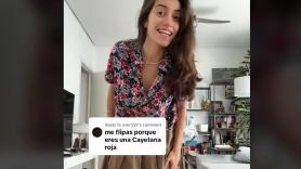 La llaman la "cayetana roja" y su respuesta levanta es impecable: 30 segundos que no dejan de compartirse