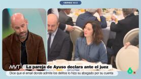 Gonzalo Miró enmienda la plana a Ayuso tras sus últimas declaraciones con una rotundidad pocas veces vista