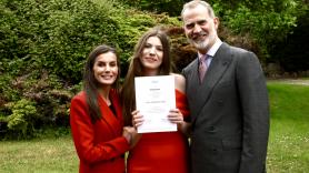 Muchos se fijan en este momento de Felipe en la graduación de la infanta Sofía: no es la primera vez que lo hace
