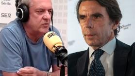 Javier Aroca da una respuesta sonada a José María Aznar, que dijo que hay ambiente guerracivilista