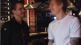 Ed Sheeran va a comer al restaurante de Dabiz Muñoz y le acaba diciendo a la cara lo que piensa de él