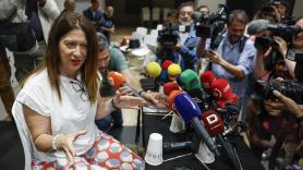 Sorpresa mayúscula con la presencia de Aldama en la comparecencia de Leire Díez