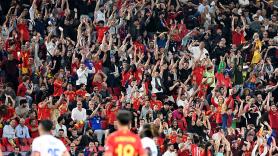 En Francia entonan con unas serias palabras los cánticos racistas de españoles en la semifinal de la Nations League