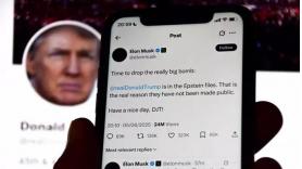 Musk borra el mensaje que vinculaba a Trump con Epstein tras su acalorada discusión por redes sociales