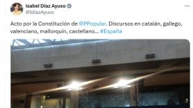 Gabriel Rufián ve este mensaje de Ayuso de hace 11 años, responde con una palabra y le caen 17.000 'me gusta'