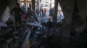 Un ataque israelí contra el edificio de Médicos del Mundo en Gaza deja al menos ocho muertos, cuatro de ellos niños