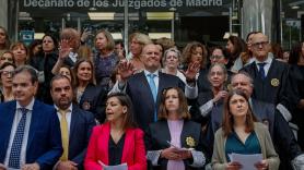 Jueces y fiscales se concentran por los "ataques" a la Justicia y el "descrédito" de la Fiscalía