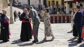 Hay un detalle de este look de Letizia que está siendo analizado en Italia: la llaman la "experta real"