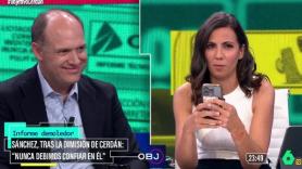 Ana Pastor cuenta en 'El Objetivo' (laSexta) lo que más le llama la atención de Santos Cerdán: tan obvio que sorprende
