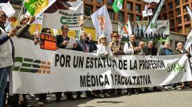 Los médicos vuelven a la huelga por el estatuto marco cinco años después de su último paro
