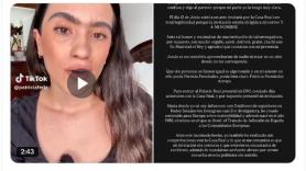 La 'influencer' Patricia Fernández denuncia que la 'influencer' Patricia Fernández ha ido a un acto de Casa Real por ella