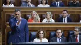 Sánchez dice ante Feijóo que el PP "es una enciclopedia de corrupción", la bancada popular grita "dimisión" y Abascal se va