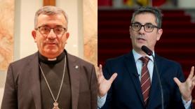 Bolaños acusa a la Iglesia de abandonar la neutralidad política y acercarse a PP y Vox tras pedir elecciones