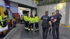 Herida grave al caerse desde siete metros tras ser empujada por un hombre en una estación de Madrid