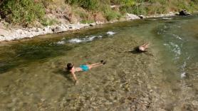 Alertan de los "peligros" de bañarse en ríos y lagos de España
