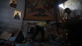 Al menos 22 muertos y 63 heridos en un atentado suicida en una iglesia de Damasco