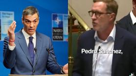 Muchos se quedan atónitos al ver lo que dicen sobre Pedro Sánchez en el parlamento belga
