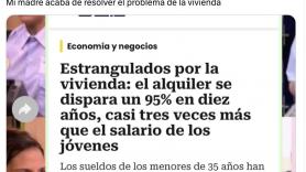 Su madre resuelve en dos frases en WhatsApp la crisis de la vivienda en España: que la hagan ministra YA