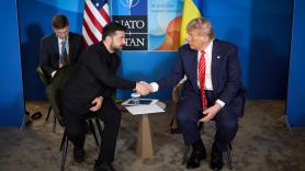 Zelenski reitera su compromiso con el 'plan de paz' de Trump para Ucrania y avanza proyectos en común con EEUU