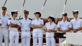 La princesa Leonor se embarca en la última fase de su formación naval: llega a Gijón de nuevo en Elcano