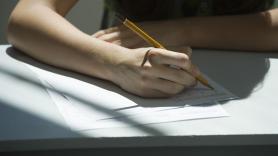 La respuesta de una alumna al ejercicio de Lengua es de matrícula de honor y de prestar mucha atención en clase