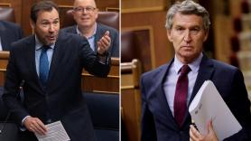 Óscar Puente escucha la réplica de Feijóo y es él quien pone la puntilla con una frase para el recuerdo