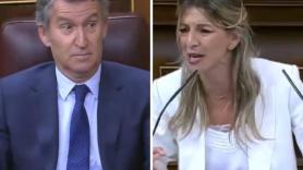 Yolanda Díaz se dirige "directamente" a Feijóo y le suelta todo esto en dos minutos