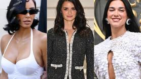 De Dua Lipa envuelta en plumas a Penélope Cruz en Chanel: las celebrities en la semana de Alta Costura