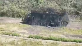 Ucrania destruye el aterrador "tanque zar" ruso con la ayuda de un más que oportuno enjambre