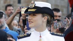 La princesa Leonor se estrena hablando en gallego al recoger la Medalla de Oro de Galicia