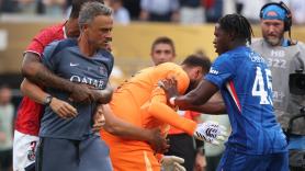 Luis Enrique, protagonista de una tangana tras perder la final del Mundial de Clubes