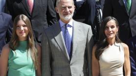 La aparición sorpresa de la infanta Sofía con los reyes en Zarzuela