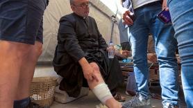 Dos muertos por un bombardeo de Israel contra la única iglesia católica en la Franja de Gaza