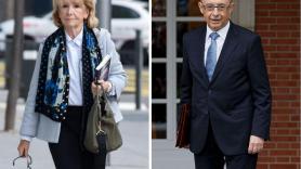 Esperanza Aguirre deja una demoledora frase al pronunciarse sobre la imputación del exministro Montoro