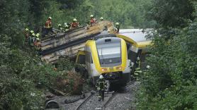 Varios muertos y numerosos heridos al descarrilar un tren en el sur de Almenia