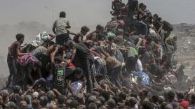 Israel sólo deja pasar 73 camiones a Gaza: las fases del hambre avanzan a pasos agigantados
