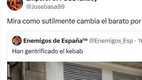 Sube una foto de un kebab y atención al matiz que indica que se ha disparado el precio