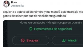 Se equivocan de número y le mandan un mensaje de amor de lo más surrealista: y le puede la curiosidad