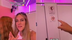Una española va de viaje a Tailandia y la prohibición que encuentra en un baño público sorprende: "Ojalá en España"
