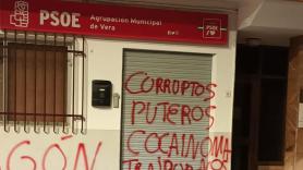 El PSOE cifra en 180 los ataques a sus sedes en casi dos años por el "clima de crispación" que atribuye a PP y Vox