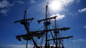 Reino Unido se acerca a la historia naval de España con la exhibición de la réplica de un buque de guerra que está de gira por Europa