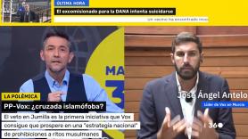 Javier Ruiz corrige en directo al líder de Vox en Murcia y acaban protagonizando el encontronazo del día