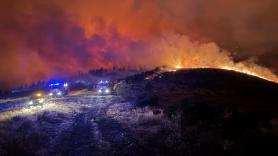 El investigado por provocar un incendio en Lucillo (León) lanzó una bengala durante una verbena