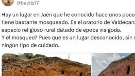 Visita un lugar histórico en Jaén y lo que ve es de no creer: "Me tiene bastante mosqueado"