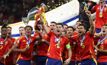Sigue en directo la celebración de la Selección española tras ganar la Eurocopa 2024