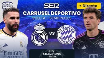 En Directo, vuelta de semifinales de la Champions League: Real Madrid-Bayern de Múnich