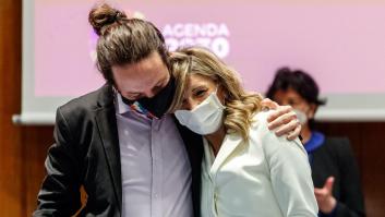 Pablo Iglesias: "Yo no designé con el dedo a Yolanda Díaz, yo di mi opinión"
