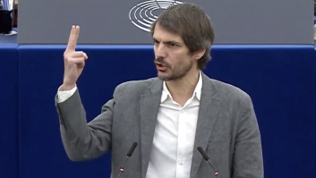 Un eurodiputado de En Comú Podem carga contra el PP y termina su intervención con una frase épica