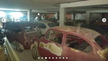 Vende en Wallapop un enorme lote de coches antiguos: son todo reliquias